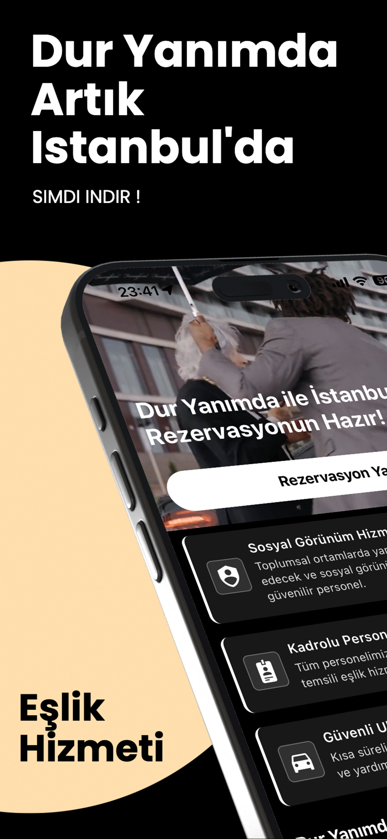 Dur Yanımda Uygulaması - Ana Sayfa